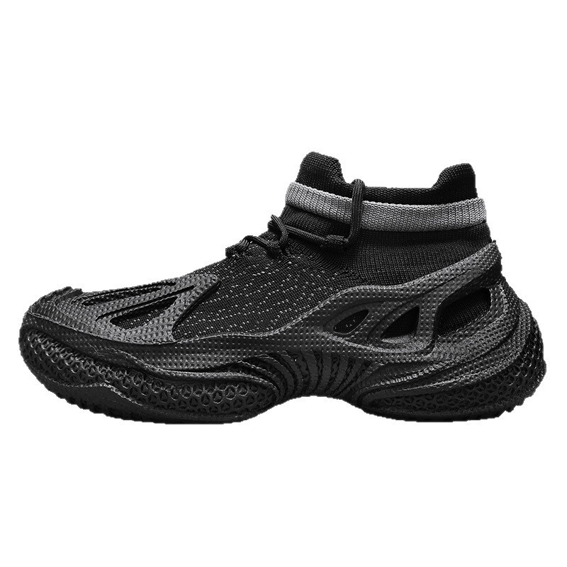 Lujo ligero 2025 verano Douyin sala de transmisión en vivo el mismo estilo Venom zapatos de hombre calcetines deportes correr zapatos de hombre transpirables