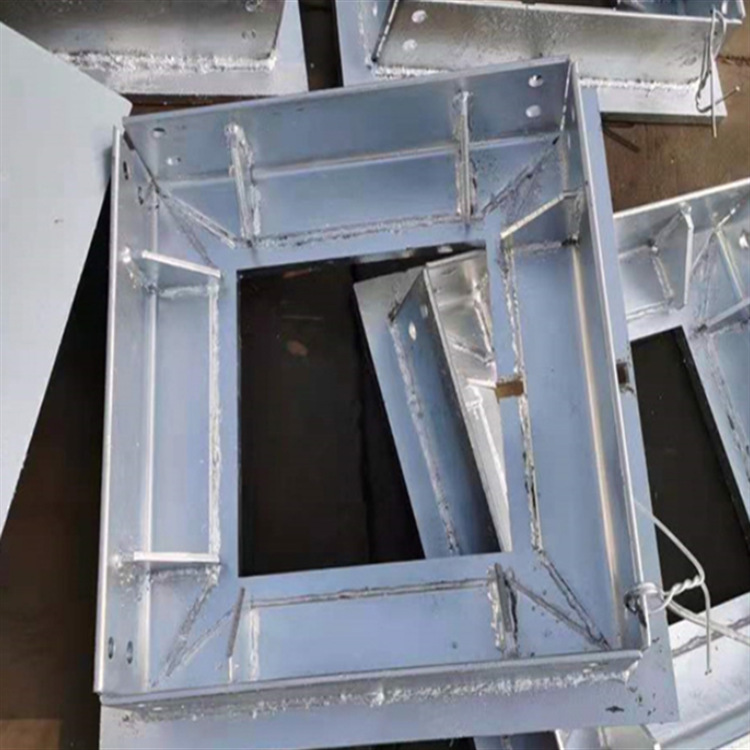 Fabricante de suministro de placa de aluminio brida de bloque sísmico viga de acero puente piezas incrustadas