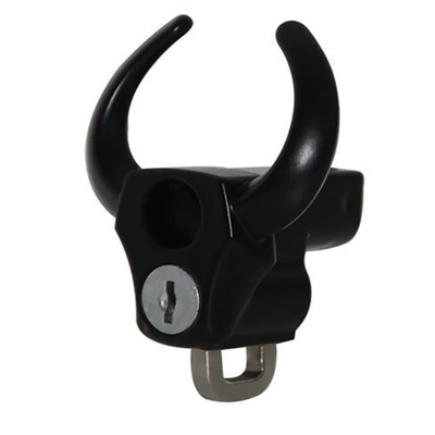 bike aluminum alloy lock battery | Helmet lock