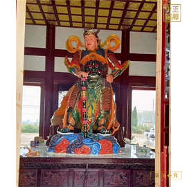 铜雕韦陀菩萨图片 大型全铜韦陀佛像生产厂 寺庙韦陀菩萨铜像