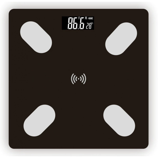 3S Black Bluetooth Fat Scale