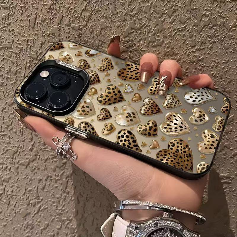 Nuevo amor para iphone16 funda para teléfono móvil Apple 15promax/14 personalidad 13pro12 Europa y América 11xr