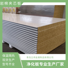 青岛厂家直销机制岩棉净化板山东