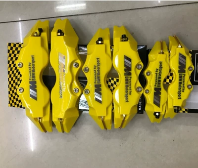 Hub Caps, Decorative Brake Covers, Brake caliper cover - yellow-large
