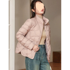 輕薄羽絨棉服女短款修身2025冬季新款小個子時尚洋氣保暖棉襖外套