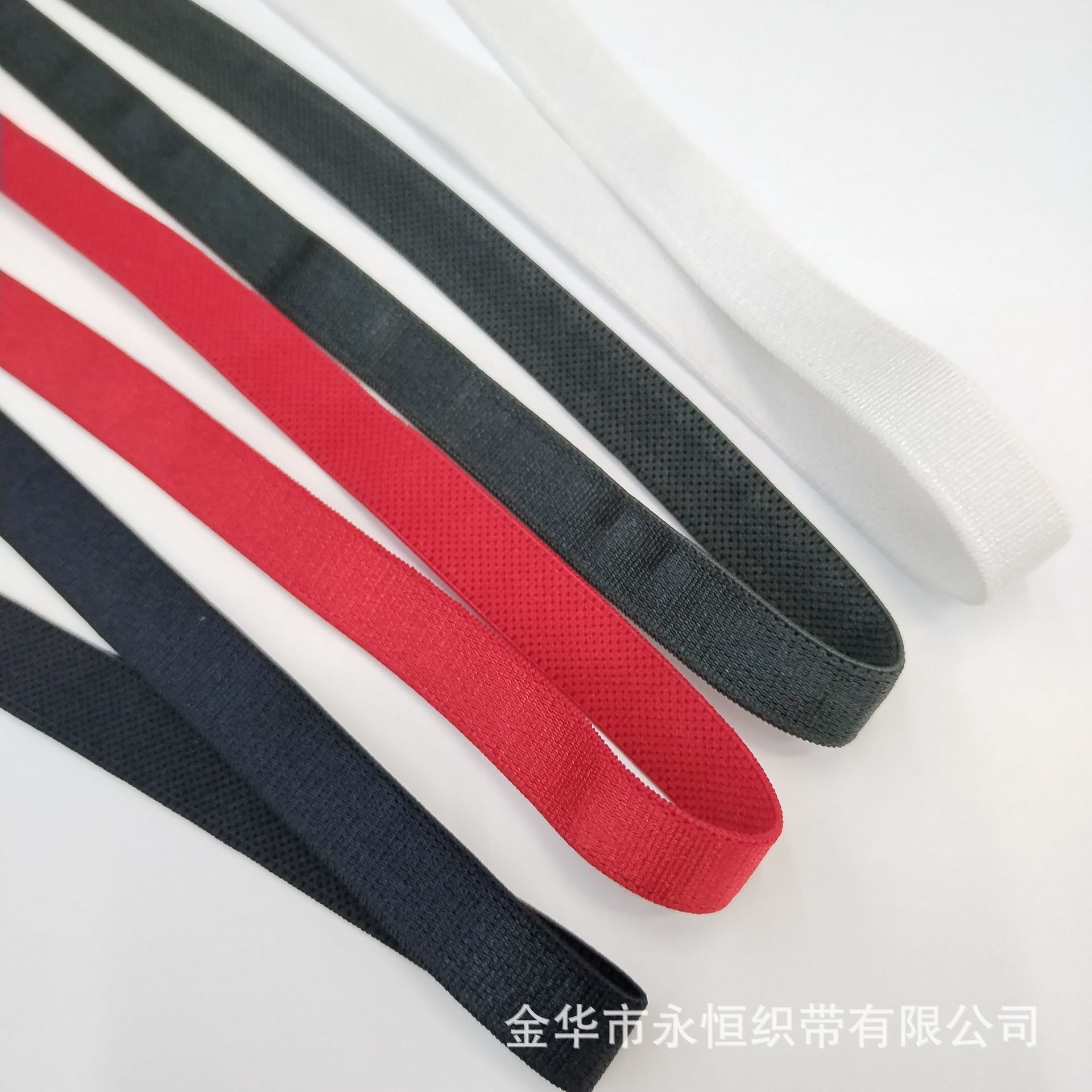 现货供应涤纶松紧带 内衣文胸肩带 DIY头饰松紧带 装饰带