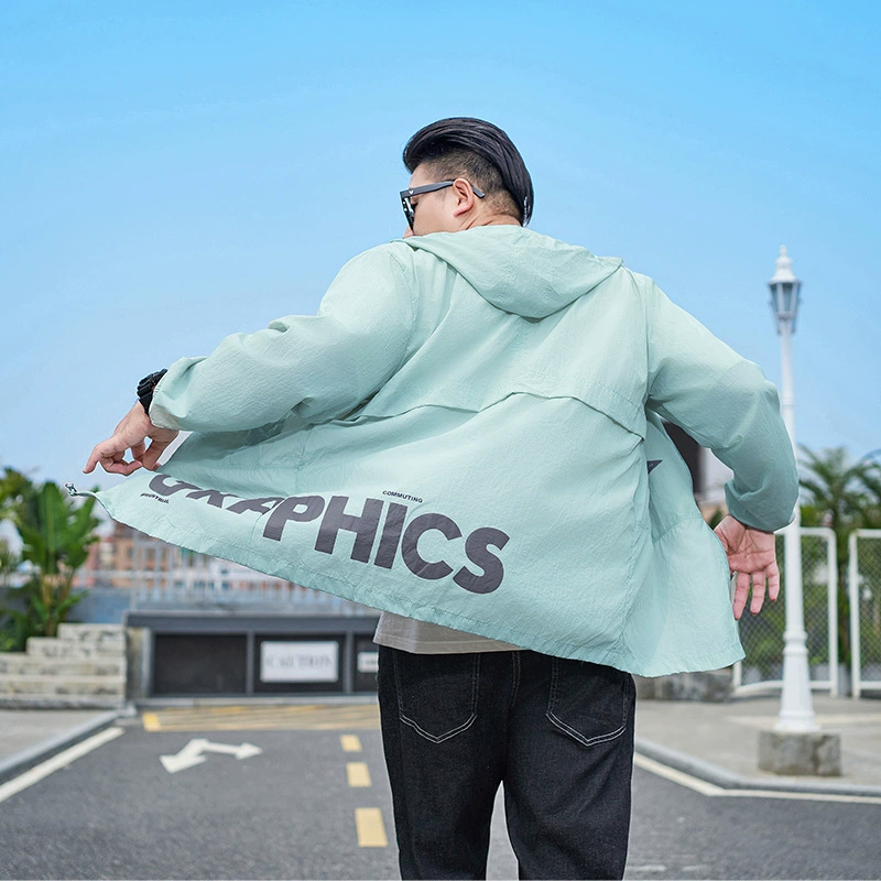 Ледяной шелк солнцезащитный крем мужской летом тонкий дышащий на открытом воздухе верховой топ для рыбалки плюс жир плюс солнцезащитный крем куртка