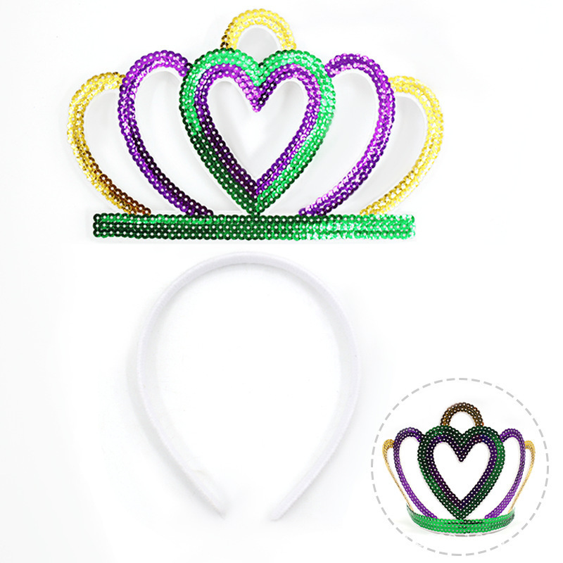 Amazon máscaras de baile de espectáculo carnaval temático bandas de cabello oro púrpura verde sequillas máscaras de mitad de cara accesorios
