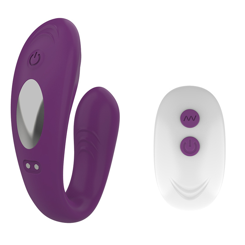 艾比無線遙控多頻震動u形跳蛋女用穿戴夾子自慰器成人情趣性用品