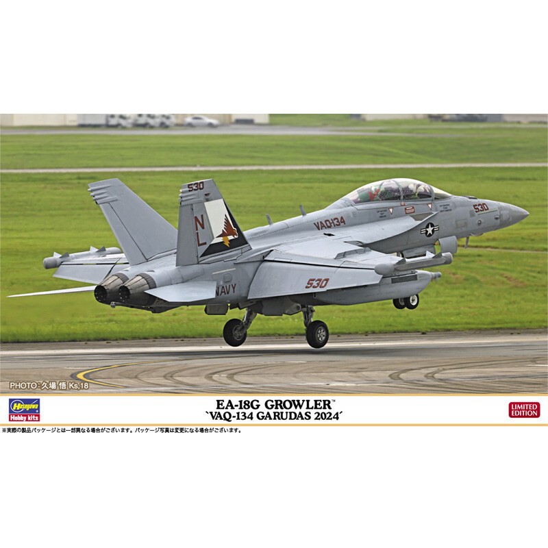 Hasegawa Model 1/72 Ea-18G Growler Vaq-134 2024 02487