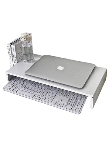 Laptop heightening stand desk office desk desktop storage shelf computer monitor dorm desk top shelf