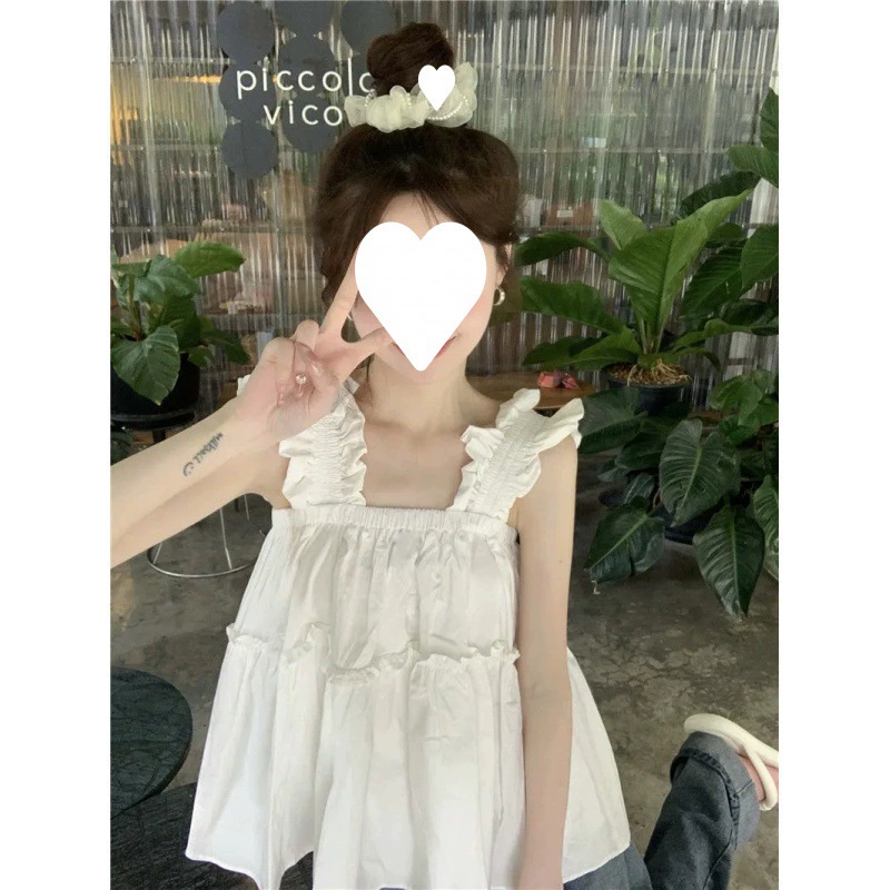 Сладкая горячая девушка без рукавов жилет без рукавов