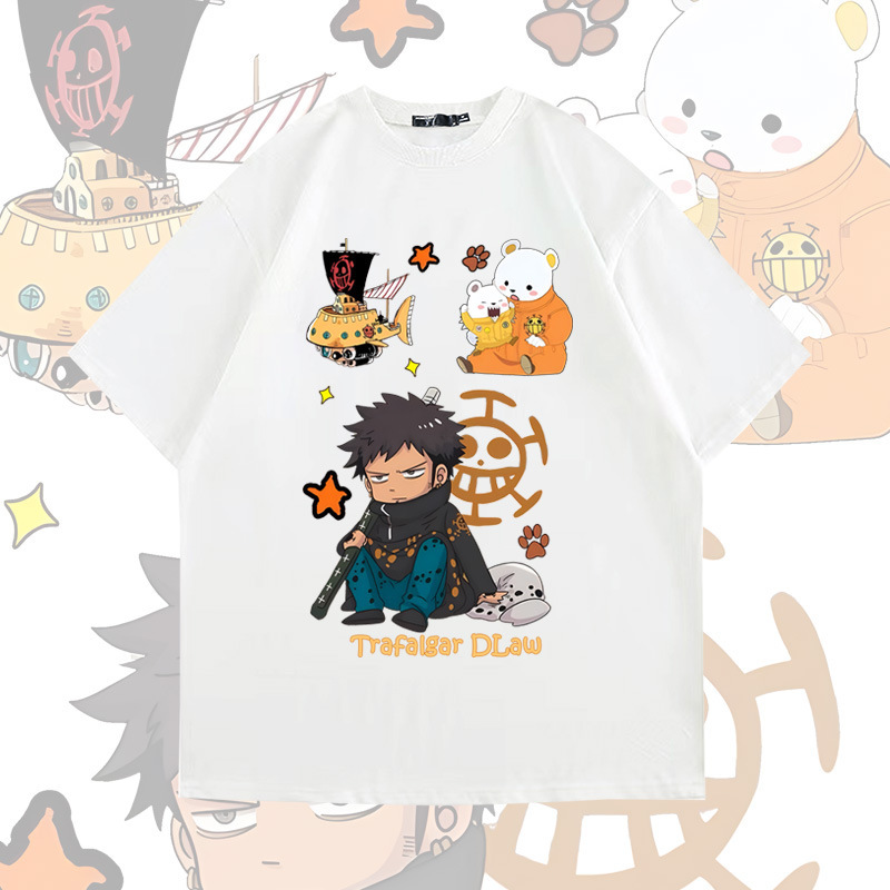 One piece joint-name cotton short-sleeved T-shirt student men's and women's summer fashion brand loose off-shoulder half-sleeve top