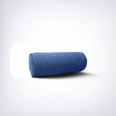 Headrest Car Neck Pillow | Headrest - alcantara-cylindrical-scientific-neck-pillow-non-porous-model-4175-light-blue