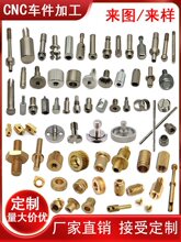 自动车件 走心机非标五金件 铜铝件螺丝螺母螺杆支架光轴