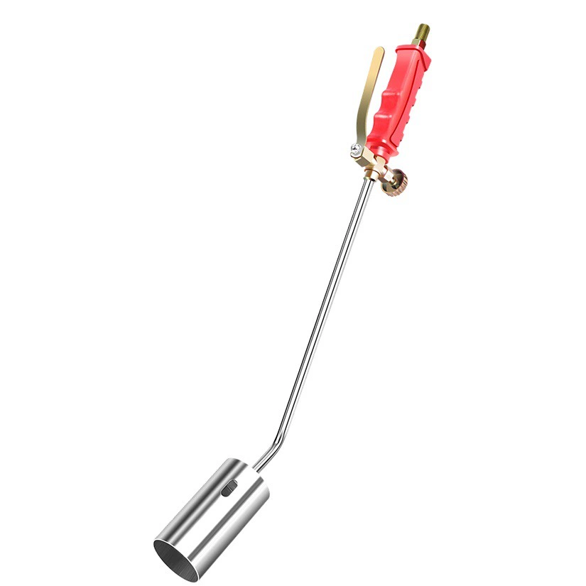 Сжиженный газовый распылитель обжигает мясо