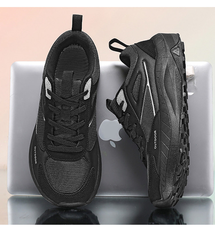 Giày thể thao nam cỡ lớn form rộng 4E đế dày nhẹ, giày sneaker cổ thấp thoáng khí — K 806m màu, K806 màu đen, K806 xanh quân đội chi tiết 26