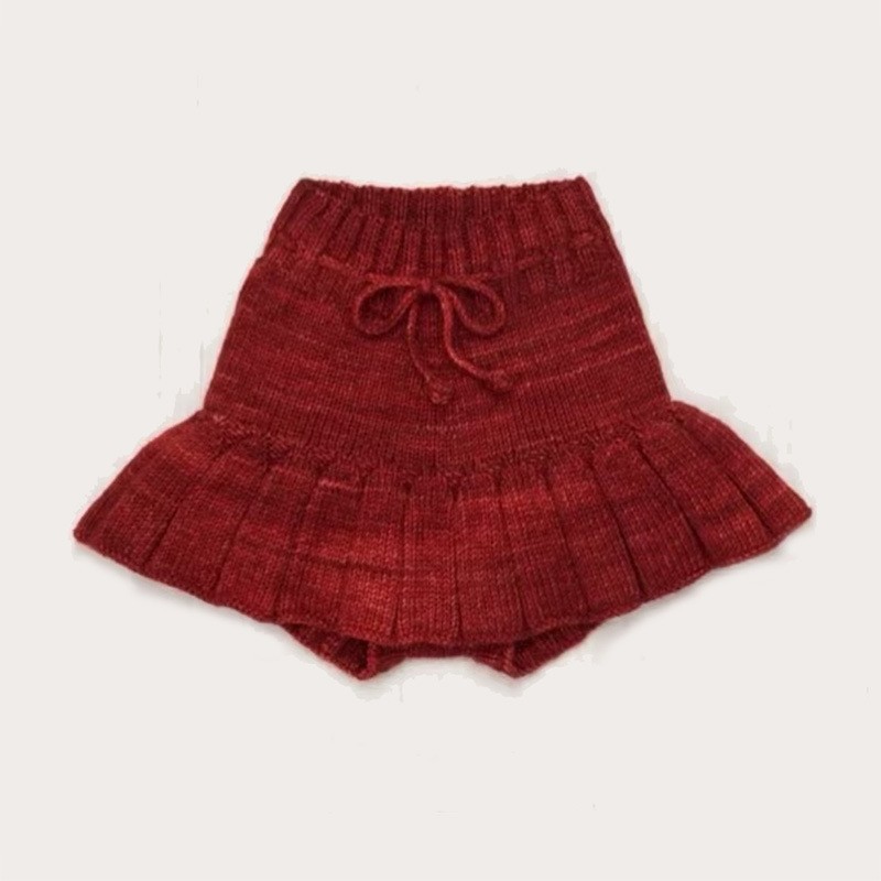 Sauce red pants skirt / 90cm