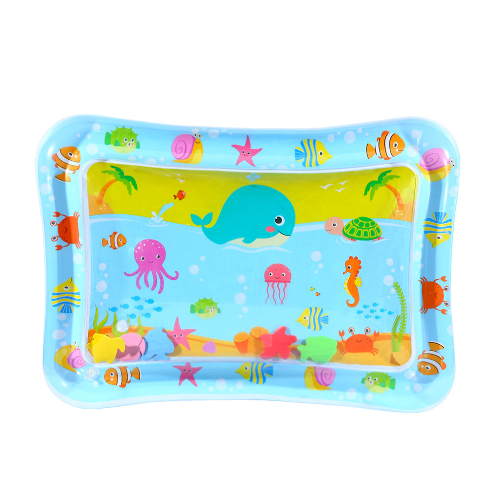 Colchoneta Inflable de Agua para Bebés, Aro de Natación, Juguete Acuático, Mayorista