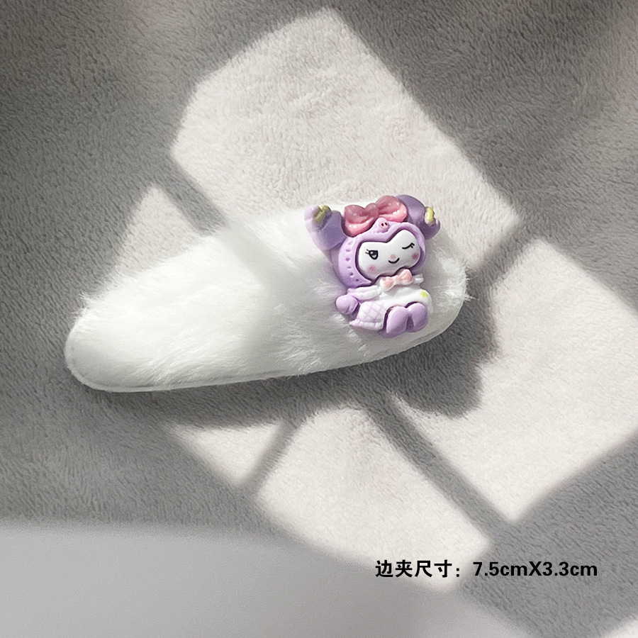 Bb clip white#Pink girl