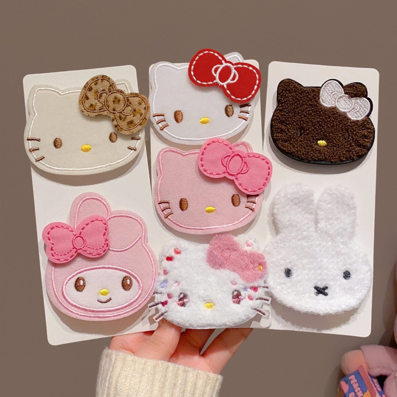 Super cute and popular cartoon KT cat magic tape, soft and adorable, high aesthetic value, bangs and stray hair fixer