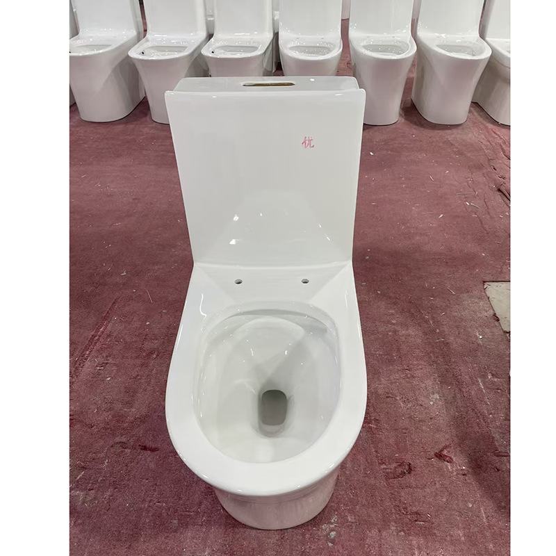inodoro común ahorro de agua silencioso tipo sifón de gran calibre impulso asiento de inodoro proyecto residencial al por mayor