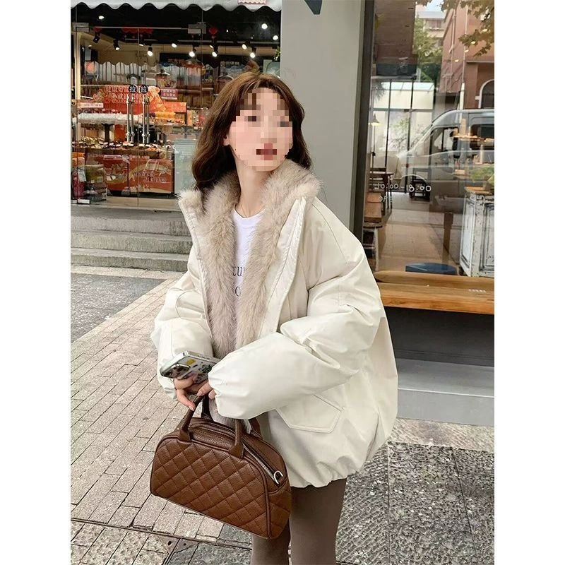 Winter keep warm down jacket for pregnant, American style