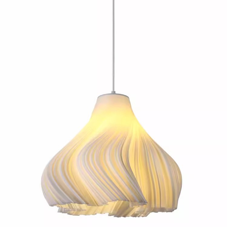Nórdico moderno minimalista restaurante 3D candelabro dormitorio estilo crema francesa puerta de entrada bar tienda hierro de cabezal de cama comercial