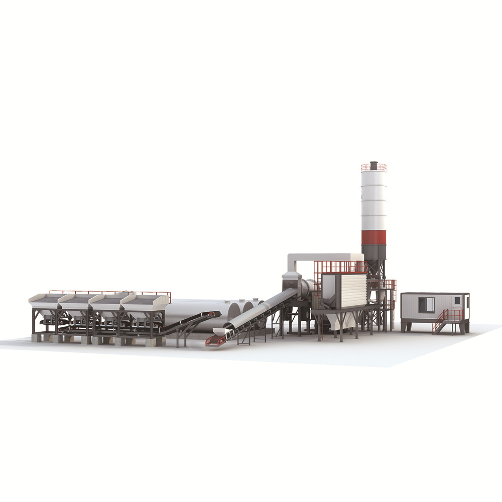 全套沥青拌合机超强耐磨环保高效移动沥青搅拌站现货节能全自动