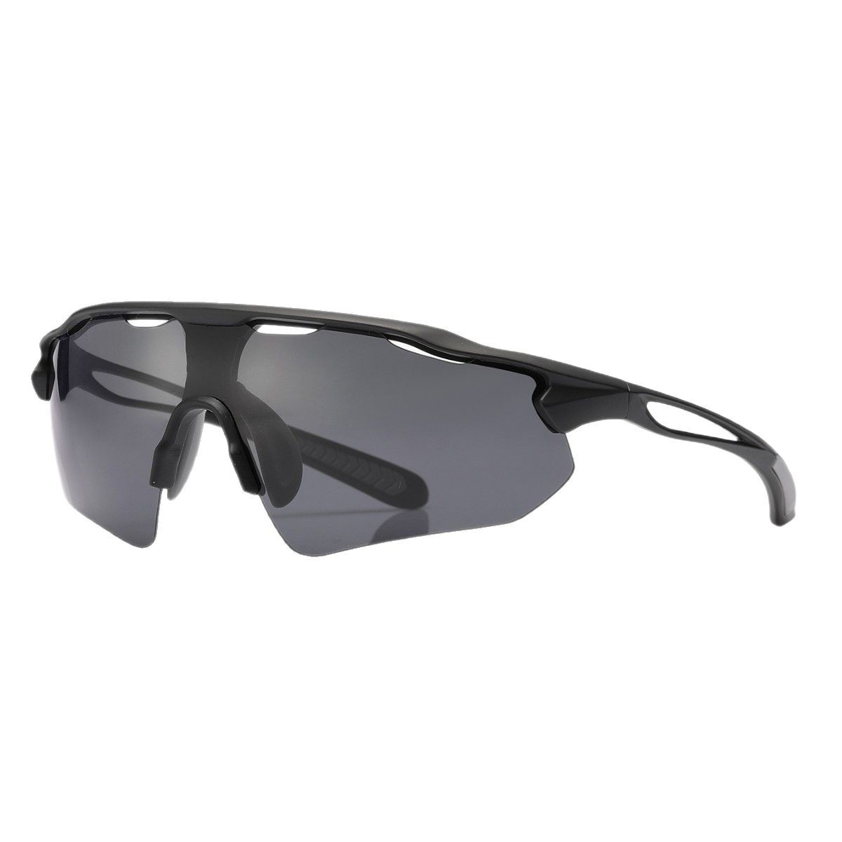 Lightweight Polarized Sunglasses For Men - White-Blue Frame With UV400 Protection_voghion.com