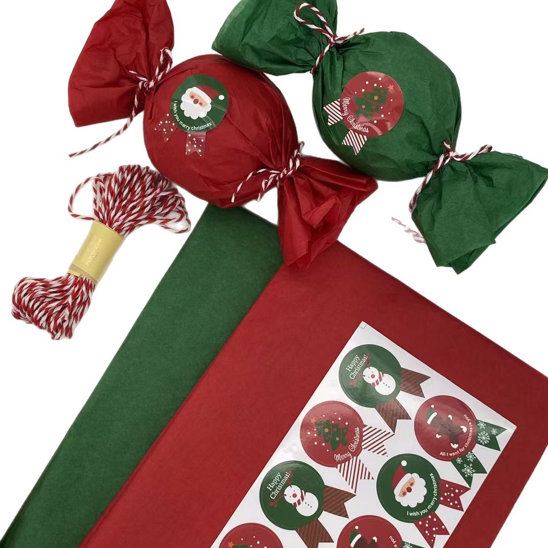 Papel de embalaje de manzana de Navidad de Nochebuena, dulces de Navidad, Papel de Sydney Papá Noel, Papel de embalaje de caja de regalo de alce