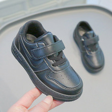 儿童运动鞋2025春秋新款男童休闲鞋外贸黑色女童板鞋软底宝宝鞋单