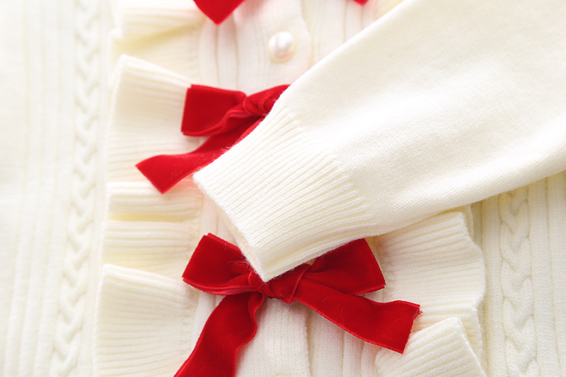 Version coréenne de bébé et petite fille, petit pull de style parfumé, jupe plissée pour filles de 1 à 4 ans, en coton doux_voghion.com