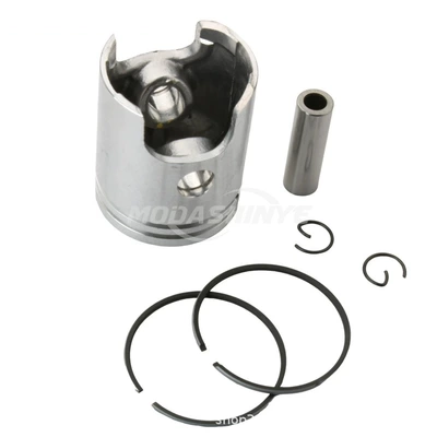 Suitable for Yamaha Qt50 Ma50 Pw 50Cc 40mm Pw50 Piston Kit Piston Pin Ring (Piston, piston ring, piston pin)