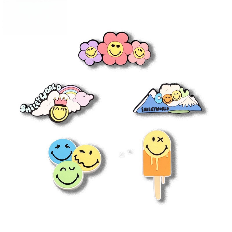 新しい下駄花シリコーン靴バックルソフト接着剤 diy 靴アクセサリー取り外し可能なアクセサリー工場卸売モール同じスタイル