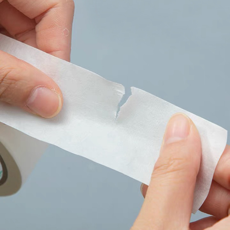 Caja completa de cinta adhesiva de papel de patrón al por mayor adhesivo puede escribir a mano desgarrador de automóviles sin marca de pintura enmascarada cinta adhesiva de patrón blanco