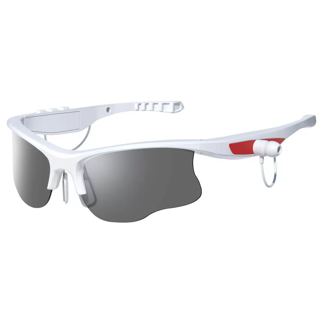 BTglasses Smart Glasses with Bluetooth Headphones, Solar-Powered Sunglasses for Men and Women