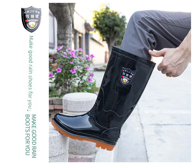 High-Top Rain Boots Image 17