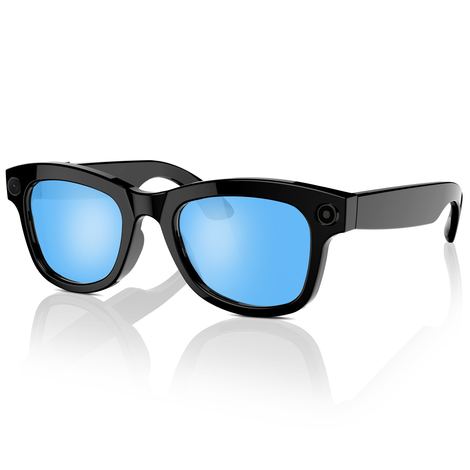 Gafas inteligentes transfronterizas con cámara de alta definición de 500w, transmisión wifi, reconocimiento de objetos, traducción por IA, gafas inteligentes con traducción inteligente