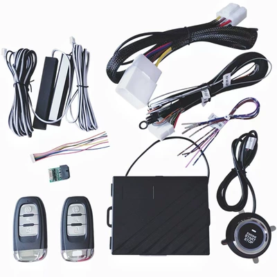 Smart one-button start keyless Car anti-theft device