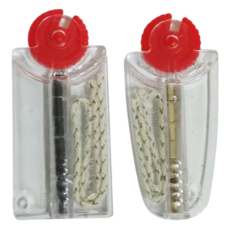 Kerosene lighter cotton core fire stone vintage cotton oil machine fire stone cotton core suit lighter accessories factory wholesale
