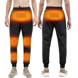 2022冬季户外运动保暖裤usb充电加热发热服休闲裤