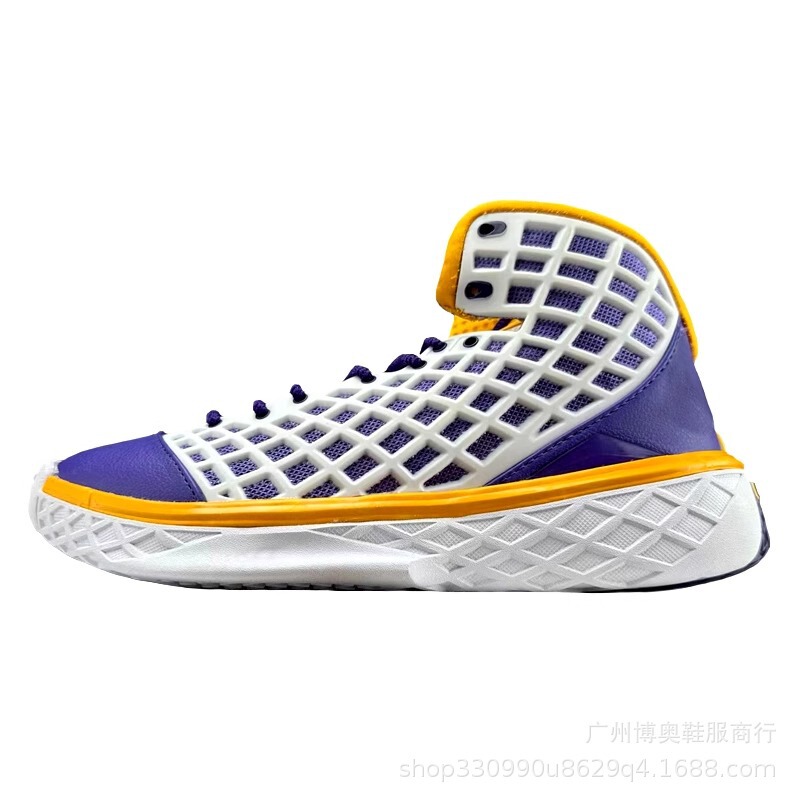 コービーの3世代の高組のバスケットボールの男性の靴のKOBE12の実戦の通気性の空気パッドの実戦の靴のZK3の黒マンバのレイカーズ|undefined