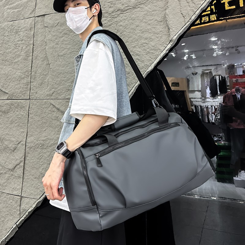Bolsa de fitness para hombre, bolsa de viaje de separación seca y húmeda de gran capacidad, bolsa de equipaje de viaje, bolsa de mensajero de entrenamiento deportivo al por mayor