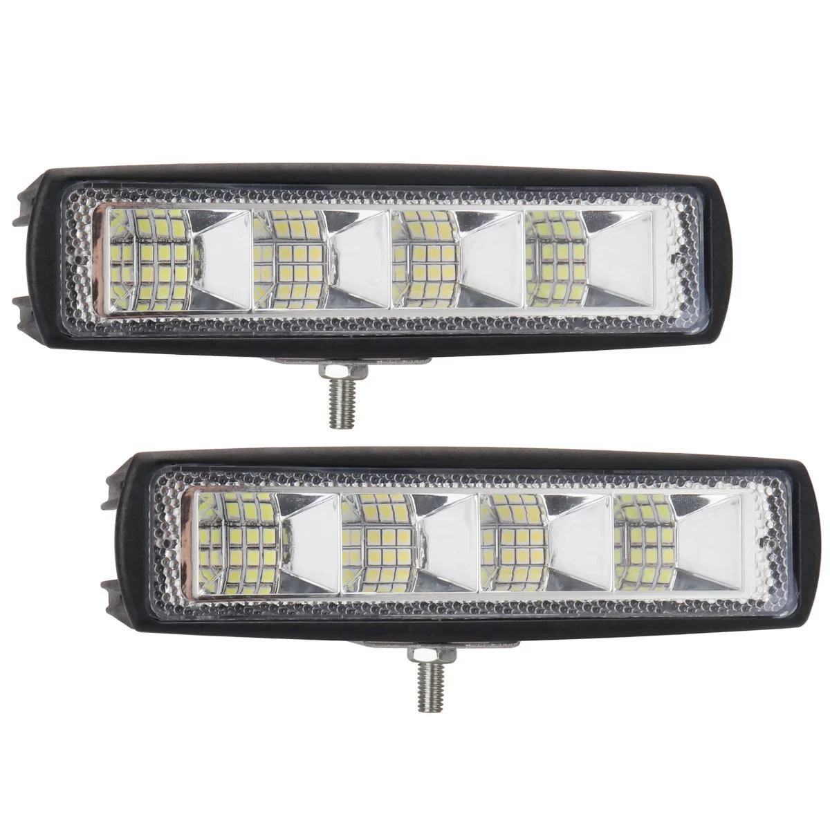 Сверхъяркий линейный светодиодный рабочий фонарь, инспекционный светильник, 24 светодиода, прожектор, вспомогательный свет для внедорожников, мощный свет, сверхъяркий