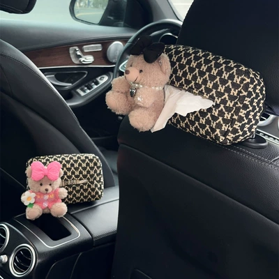 Bag for Car Interior Front – Car tissue box/set