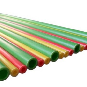 厂价直发高强度玻璃纤维钢管 鸡毛扫杆专用玻纤杆纤维管支架专用