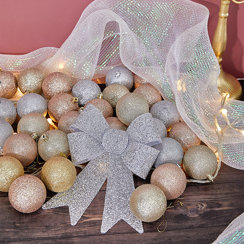 Christmas Decoration Scene Layout Christmas Decorations Christmas Tree Decoration Hanging Ball Pendant Hanging Ornaments on the Tree