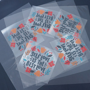 Factory UV transfer sticker logo crystal label pressure-sensitive sticker unmasking film sticker tearing left word sticker design