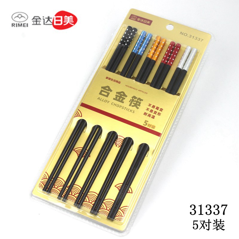 Jinda Rimei 31337 цветные палочки для еды из домашнего сплава